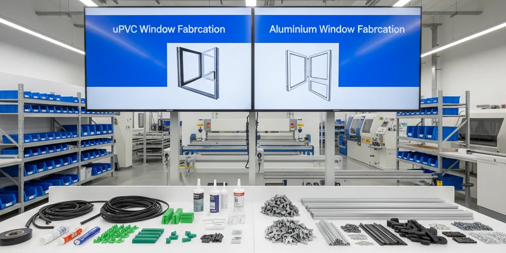 Choosing-the-Right-Consumables-for-uPVC-vs-Aluminium-Window-Fabrication