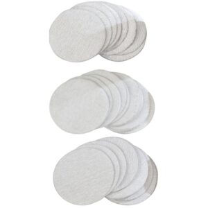 PCL APA103 75mm (3") Sandpaper Discs, 320, 400 & 600 Grades (10 of each Grade per Pack)