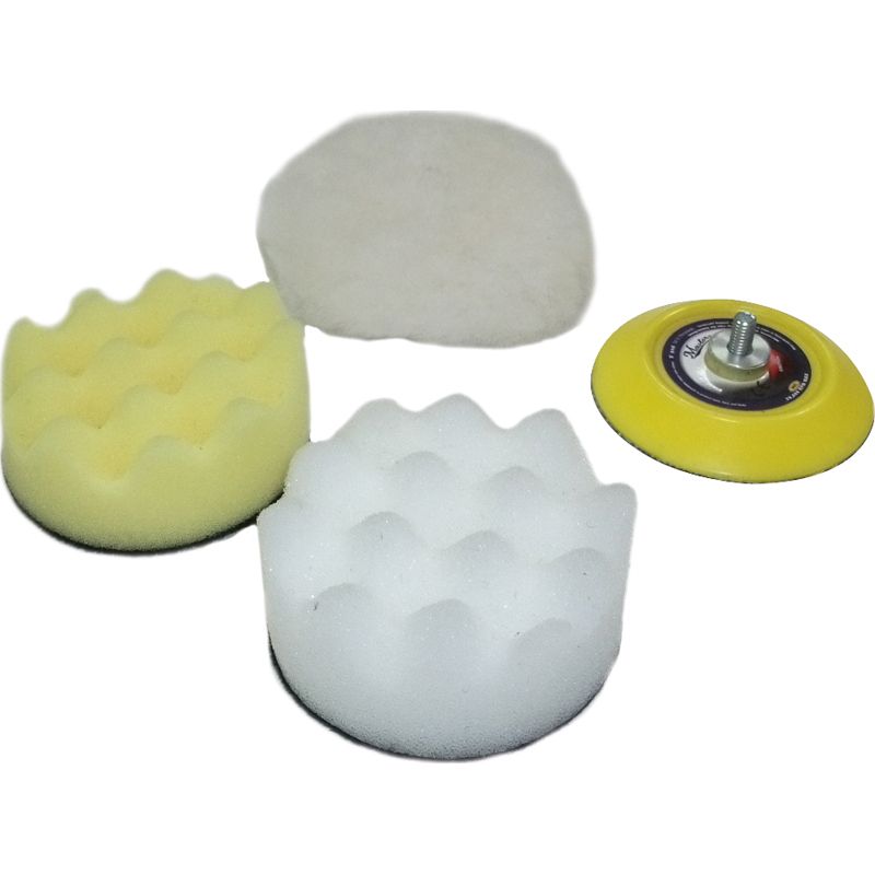 PCL APA92 Buffing Accessory Pack 75mm (3") diameter for Mini Sander