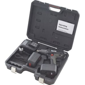 PCL APC218/2B Cordless Impact Wrench (18V, 3.0 Ah), 1/2" Drive (c/w 2 x Batteries, Charger & Case)