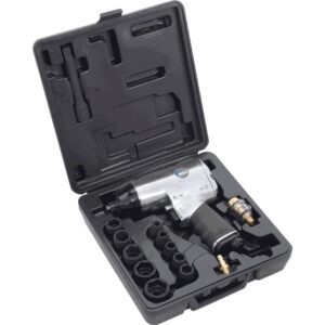 PCL APT205SET Impact Wrench Set 1/2" Drive (Includes Sockets & Case)