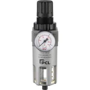 PCL ATC12 Air Treatment Filter/Regulator 0-170 psi/0-12 bar, 1/2 Ports