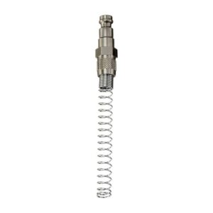 PCL AA11AK6/4 Mini Adaptor to Tube (4mm i/d x 6mm o/d) with Anti-Kink Spring