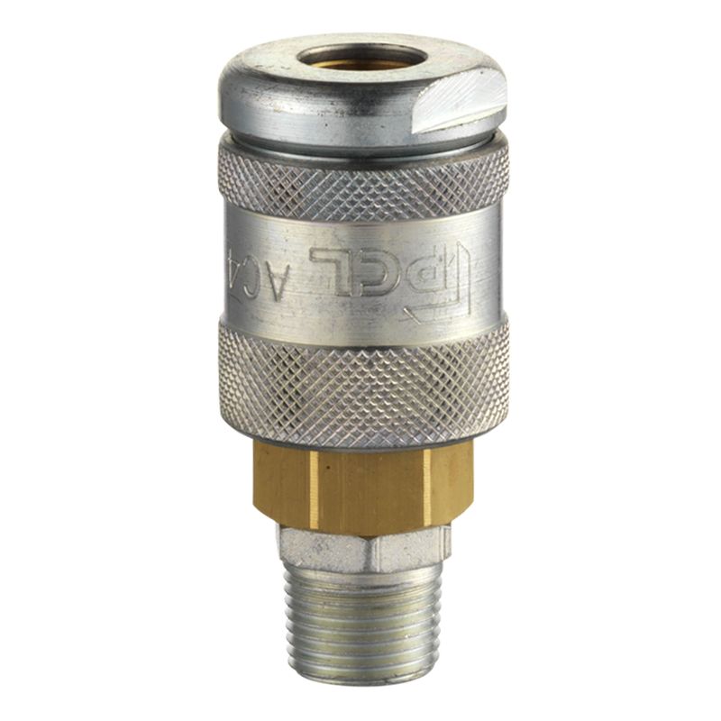 PCL AC4EM 60 Series Coupling Male Thread R 3/8