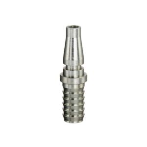 PCL ACAS102 Schrader Compatible Adaptor 9.5mm (3/8) i/d Hose Tailpiece