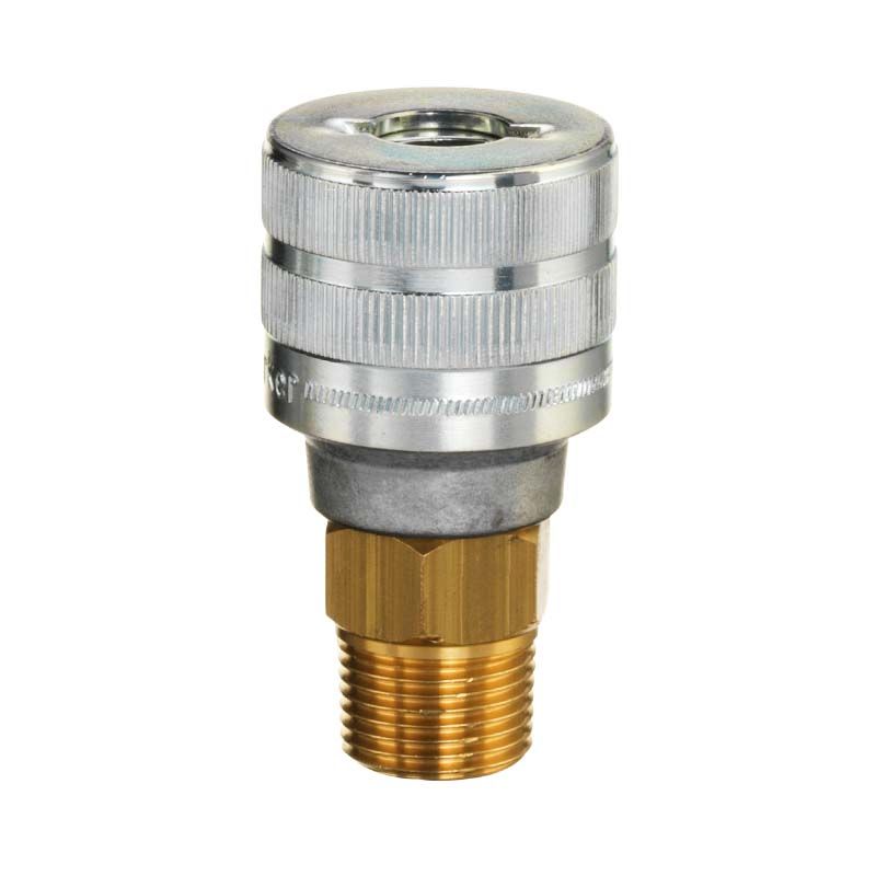 PCL ACS103 Schrader Coupling Male Thread R 3/8
