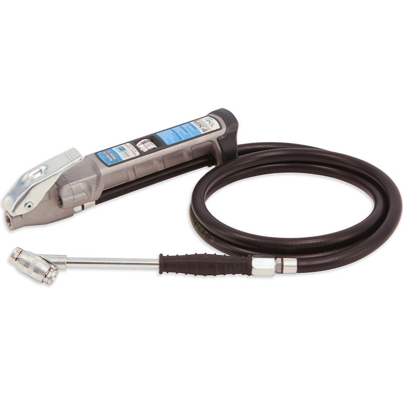 PCL AFG4H06 AIRFORCE MK4 Tyre Inflator 2.7m Hose Twin Clip-on Connector