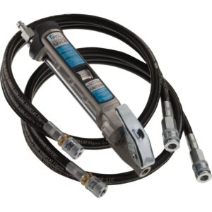 PCL AFG6A01 Airforce MK4 Aviation Tyre Inflator 2m Hose 8v1 Screw-On Connector & 2m Hose 12v1 Screw-On Connector