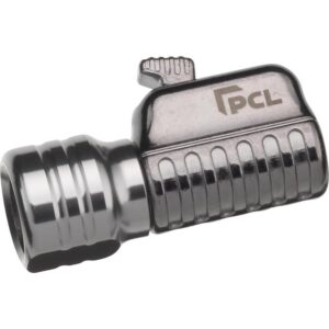 PCL CH2A01 Tyre Valve Connector, Straight, Swivel, Female Thread Rp 1/4, Open End