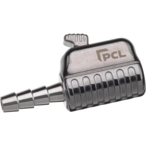 PCL CH2H01 Tyre Valve Connector, Straight, Swivel, 1/4 i/d Hose Tailpiece, Open End