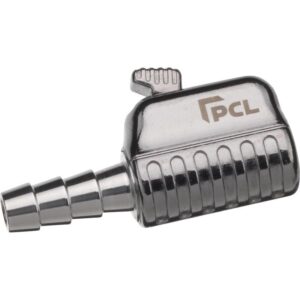 PCL CH2K01 Tyre Valve Connector, Straight, Swivel, 8mm i/d Hose Tailpiece, Open End