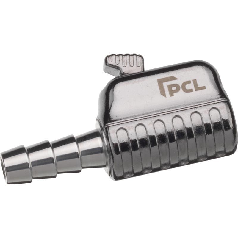 PCL CH2K01 Tyre Valve Connector, Straight, Swivel, 8mm i/d Hose Tailpiece, Open End
