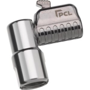 PCL CH4A01 Tyre Valve Connector, Angled, Swivel, Female Thread Rp 1/4, Open End