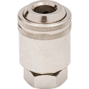 PCL CO7P02 12V1 Clip-On Tyre Valve Connector, Female Thread Rc 1/4, Open End