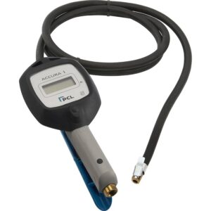 PCL DAC1C08 ACCURA 1 Tyre Inflator 0-12 bar, 1.8m Hose Euro Connector