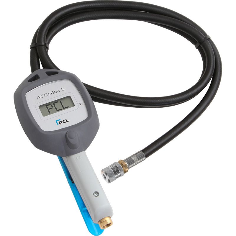 PCL DAC5A04 ACCURA 5 Inflator 3-319 psi 1.8m Hose 8V1 Screw-On Connector