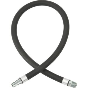 PCL HA2132 Anti Whip Hose 0.6m of 10mm i/d Hose, XF-Euro Adaptor & R 1/4 Male End Fitting