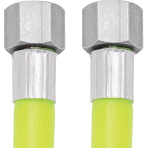 PCL HA2046HV Hose Assembly Yellow High Visibility 20m of 10mm i/d Hose, Rp 1/4 Swivel Ends