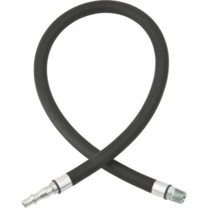 PCL HA2108 Anti Whip Hose 0.6m of 7mm i/d Hose, Standard Adaptor & R 1/4 Male End Fitting