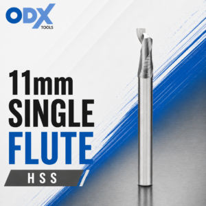 11mm Single Flute HSS