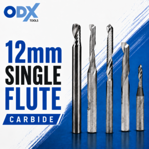 12mm Single Flute Carbide