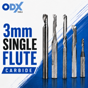 3mm Single Flute Carbide