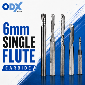 6mm Single Flute Carbide