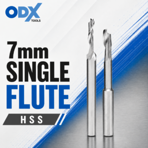 7mm Single Flute HSS