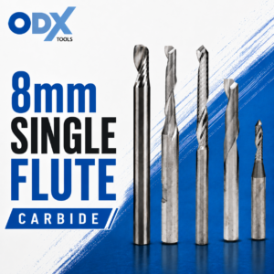 8mm Single Flute Carbide