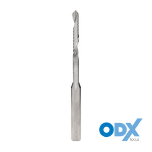 OM35147 5x35/55x100 8mm Shank, Mirror 90° Tip, Single Flute Carbide Router Cutter