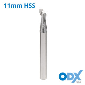 OM35246 11x14x80 8mm Shank, Single Flute HSS Router Cutter