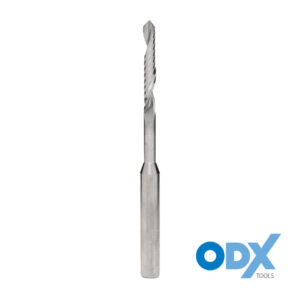 OM35407 5x35/55x90 8mm Shank, Mirror 90° Tip, Single Flute Carbide Router Cutter