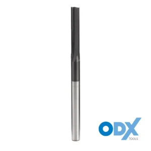 OM35023 8x40x120 8mm Shank, Coated Twin Flute Straight HSS Router Cutter