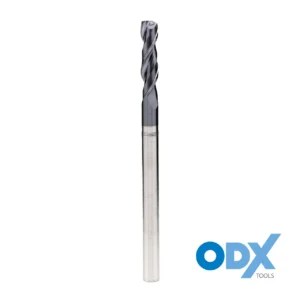 OM35059 8x50x80 8mm Shank, Coated, Twin Flute HSS Router Cutter