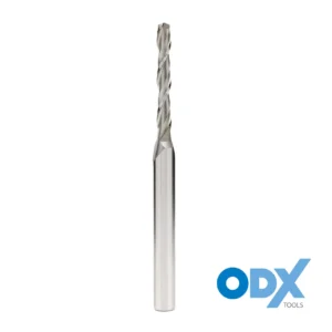 OM35141 5x40x100 8mm Shank, Twin Flute HSS Router Cutter