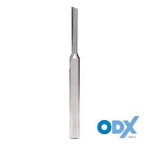 OM35448 5x35x100 8mm Shank, Twin Flute Straight HSS Router Cutter